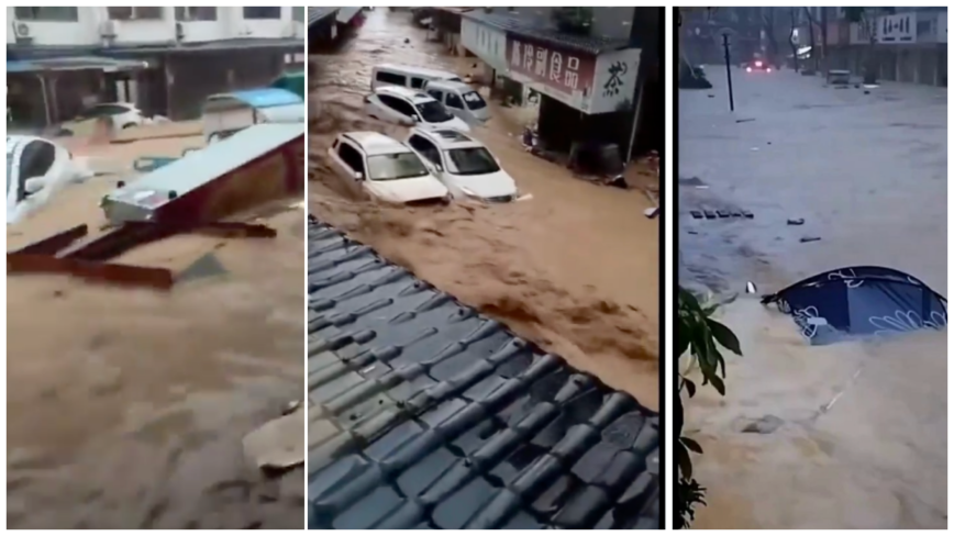 台风沙德尔3次登陆 福建216座水库泄洪