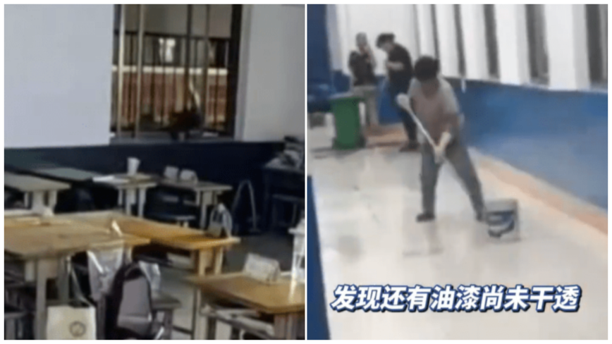 山东一小学搬迁 学生头晕流鼻血 一班56人41人请假
