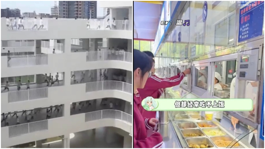 初中生哭诉在学校抢不到饭常挨饿 引全网共鸣（视频）