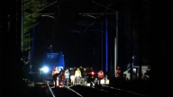石頭飛進車廂 法國火車出軌釀44人傷1人重傷