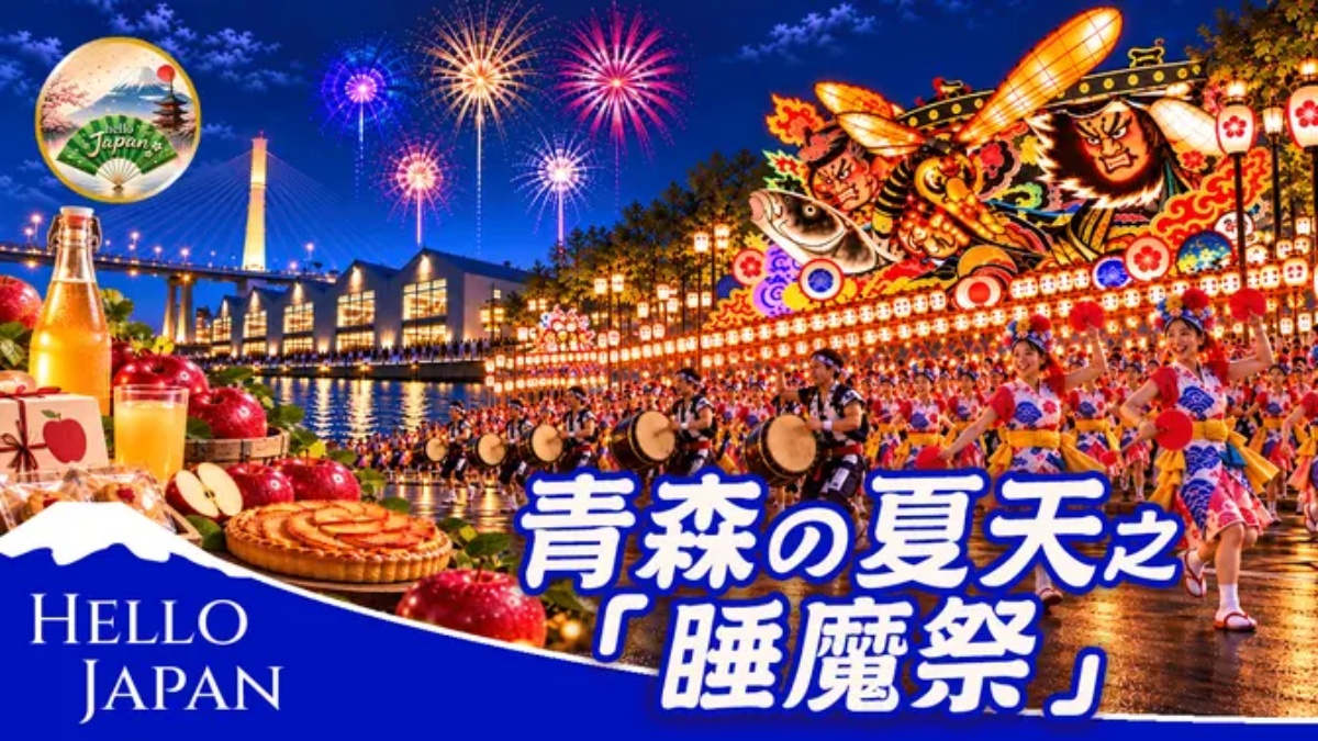 【你好日本】青森夏天之「睡魔祭」
