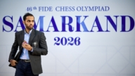 西洋棋奧林匹克首輪：印度埃里蓋西爆冷落敗