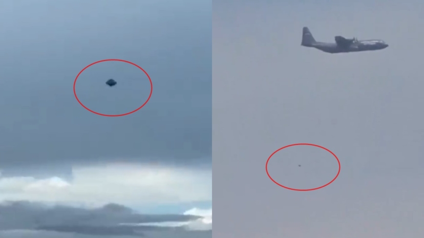 UFO又来了?墨西哥城上空惊见神秘飞行物(视频)