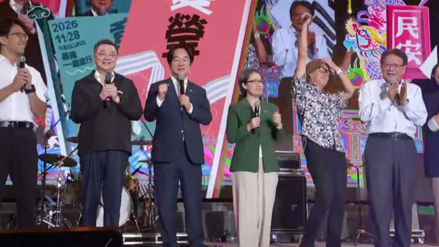 “众神护台湾！” 总统赖清德唱出台湾人心声