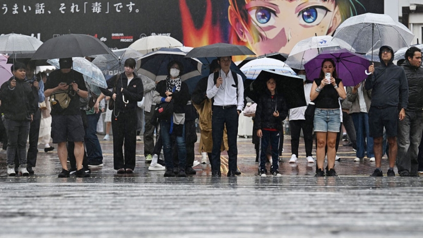 台风杜鹃挟带强风 东京逾4千户停电、275航班取消