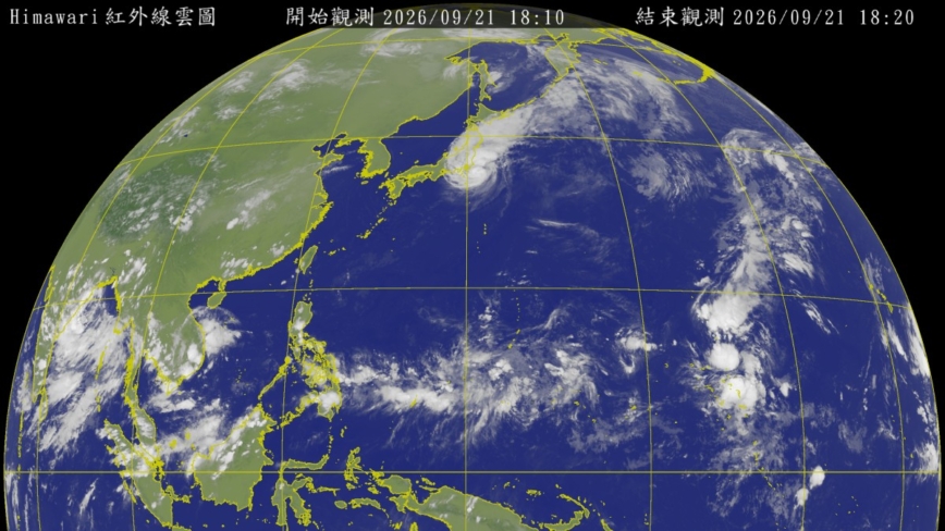 中秋夜全台宜赏月 准台风舒力基估周末生成