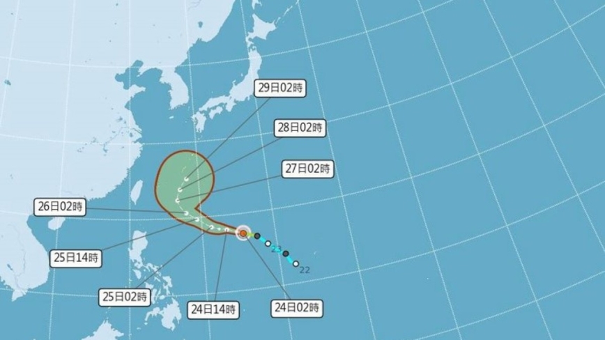 舒力基最快明转中台 中秋全台赏月有望 收假日变天