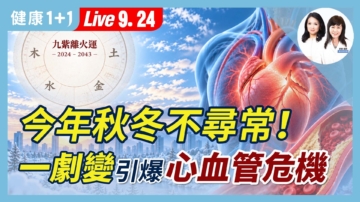 【健康1+1】今年秋冬不尋常！一劇變引爆心血管危機