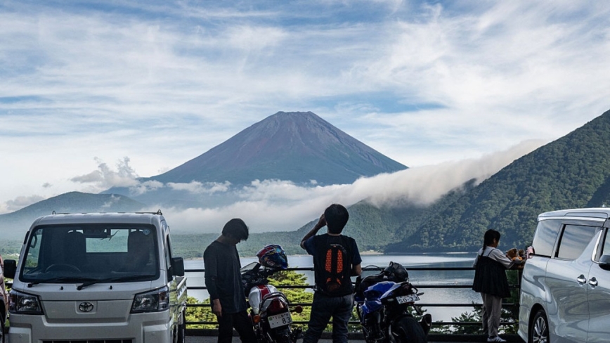 目视观察富士山积雪 日本百年做法走入历史
