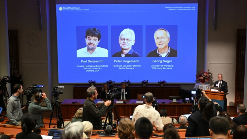 诺贝尔医学奖揭晓 美、德3名科学家共享殊荣