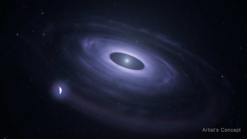 “浴火重生” 一颗行星在垂死的恒星中诞生