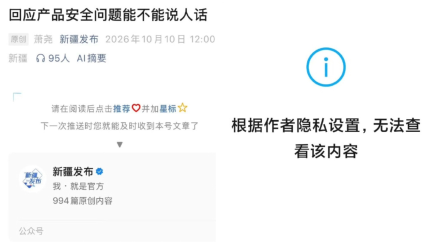 “能不能说人话” 新疆官媒批尊界汽车 被删文