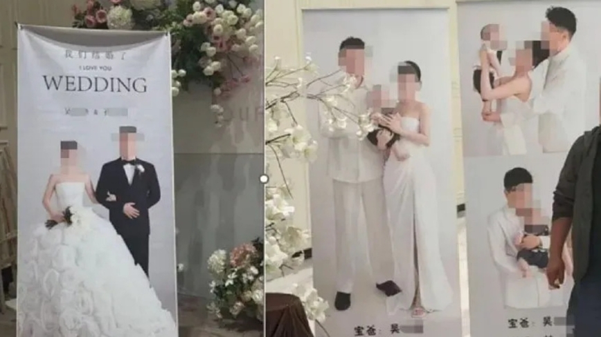 贵州男与二女同办婚宴、百日宴 事情当场败露（视频）