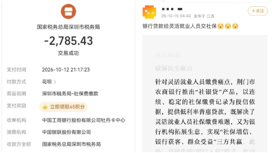 魔幻！ 深圳“花呗”也能缴社保 湖北还推出社保贷