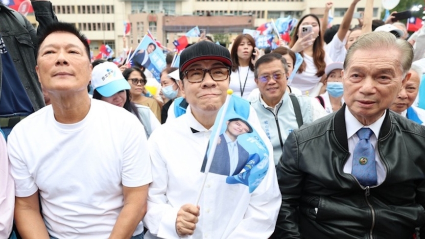 出席沈伯洋竞选大会后 蔡康永如约到蒋万安造势场