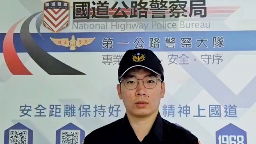 骑机车硬闯国1五杨高架道 男弃车跳桥身亡